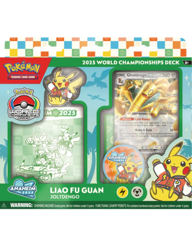 2025 World Championship Deck Liao Fu Guan - Gholdengo Ex