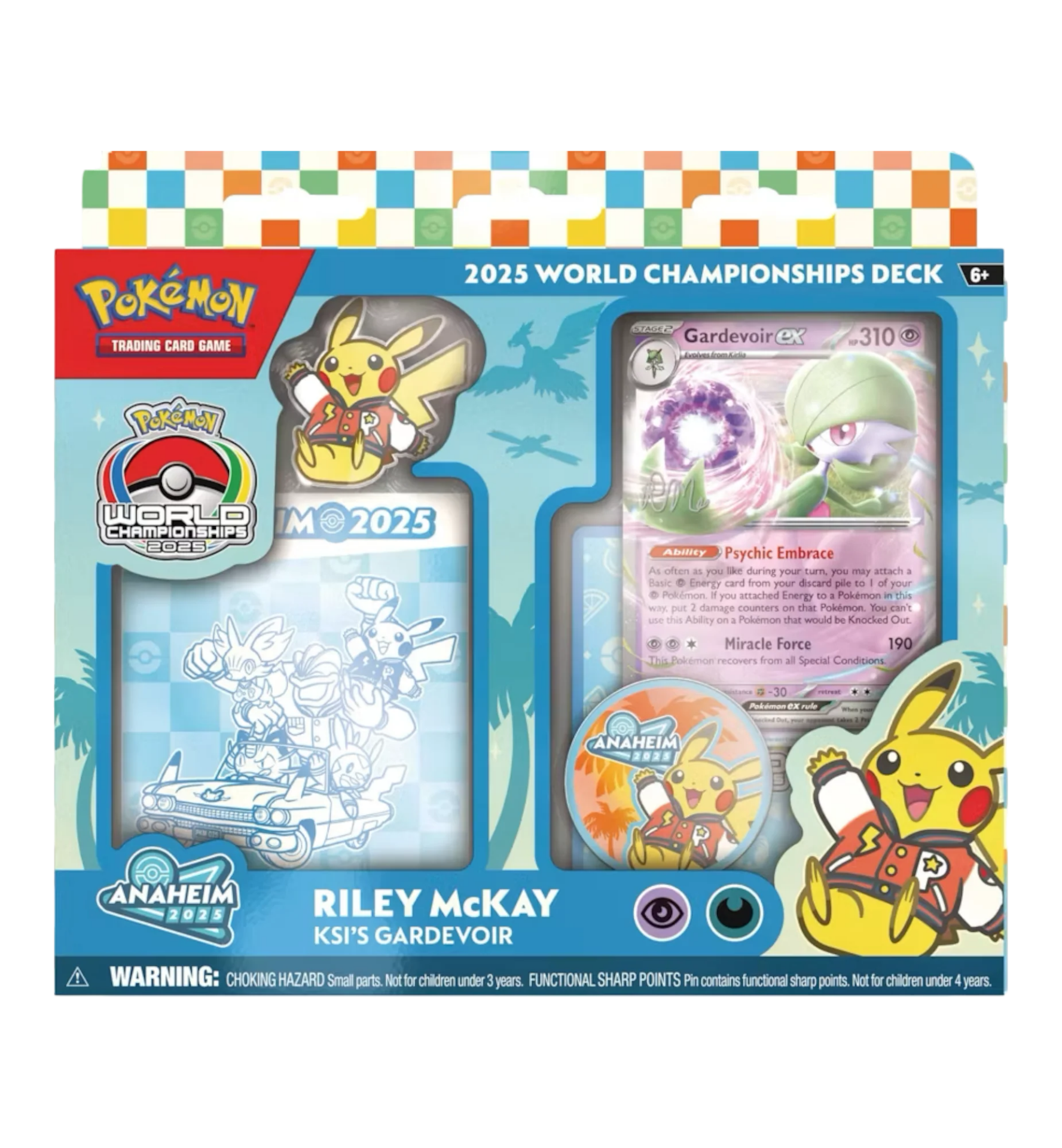 2025 World Championship Deck Riley Mckay - Gardevoir Ex