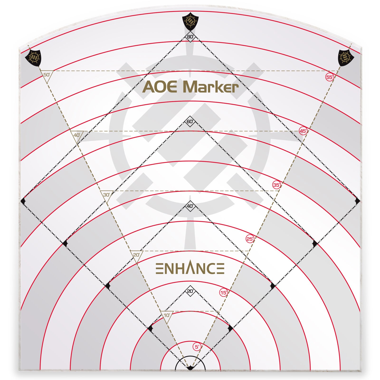 60ft Spell AoE Damage Template