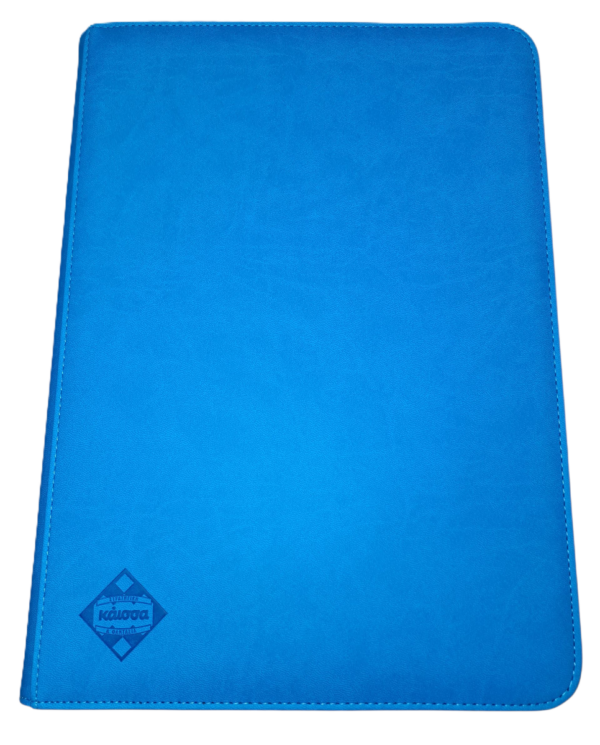 9-Pkt Premium Zippered Binder Dark Blue