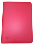 9-Pkt Premium Zippered Binder Red