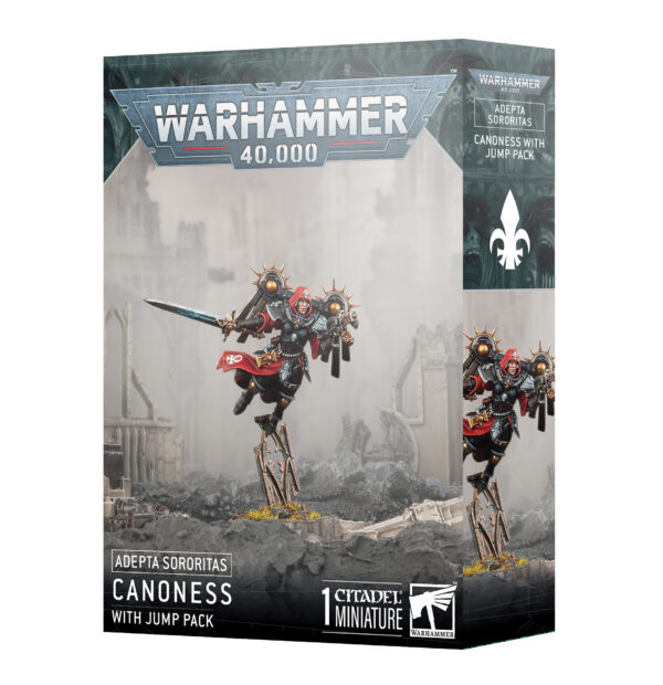Adepta Sororitas: Canoness W/jump Pack