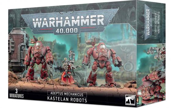 Adeptus Mechanicus Kastelan Robots