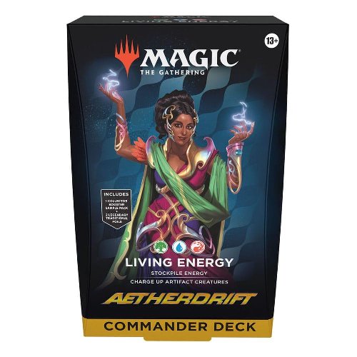 Aetherdrift Living Energy Commander Deck