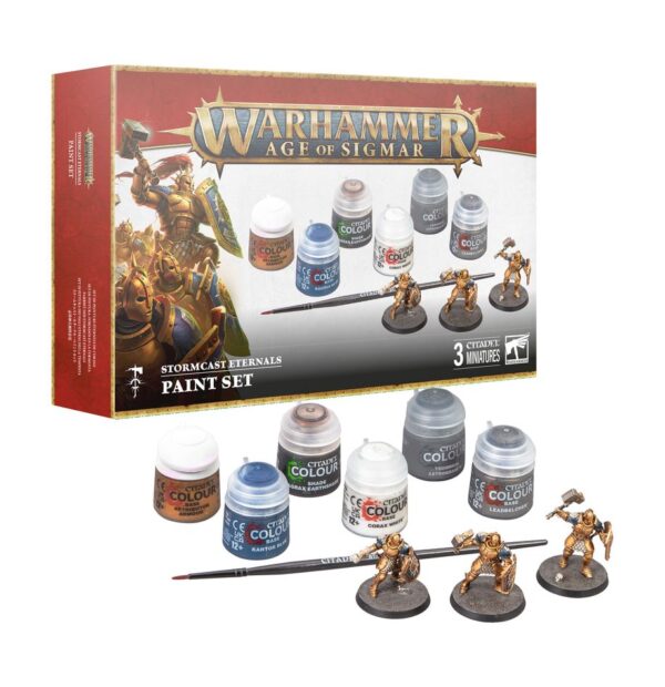 Aos Stormcast Eternals + Paint Set