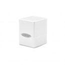 Arctic White Satin Cube