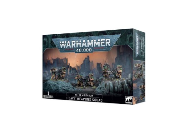 Astra Militarum: Cadian Heavy Weapons Squad