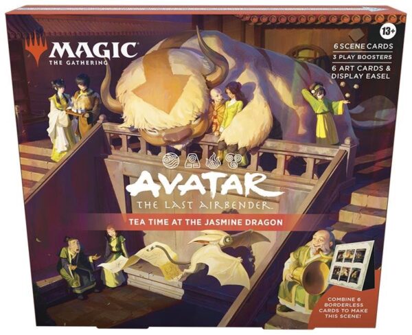 Avatar: the Last Airbender Scene Box - Tea Time at the Jasmine Dragon