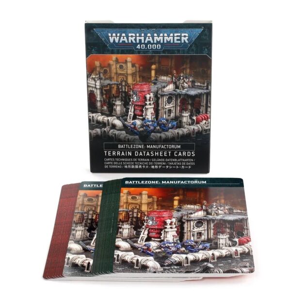 Battlezone Manufactorum Datasheet Cards