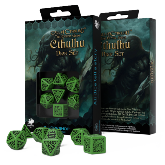 Call of Cthulhu The Outer Gods Dice Set: Cthulhu