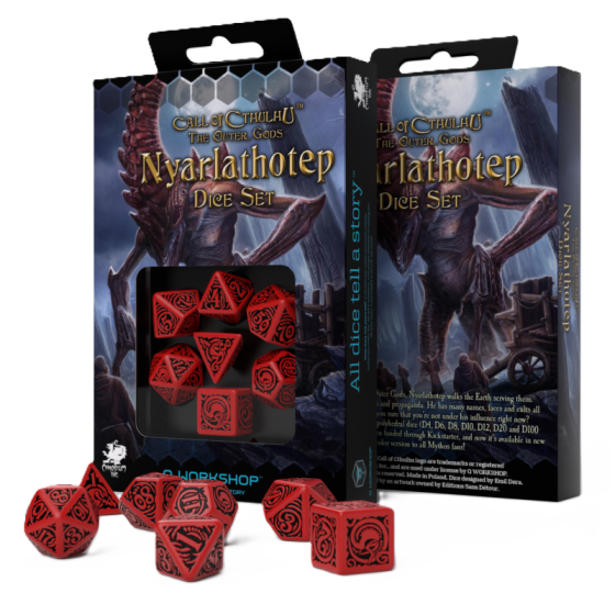 Call of Cthulhu The Outer Gods Dice Set: Nyarlathotep
