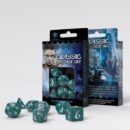 Classic RPG Dice Set: Stormy & White