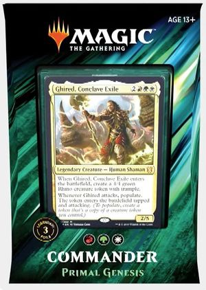Commander 2019:  Primal Genesis