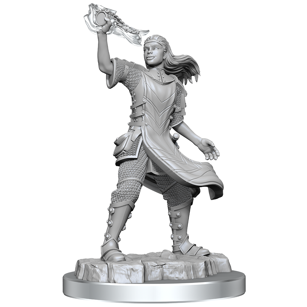 D&D Nolzur's Mini: Aasimar Female Cleric