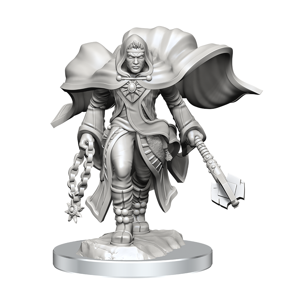 D&D Nolzur's Mini: Aasimar Male Cleric
