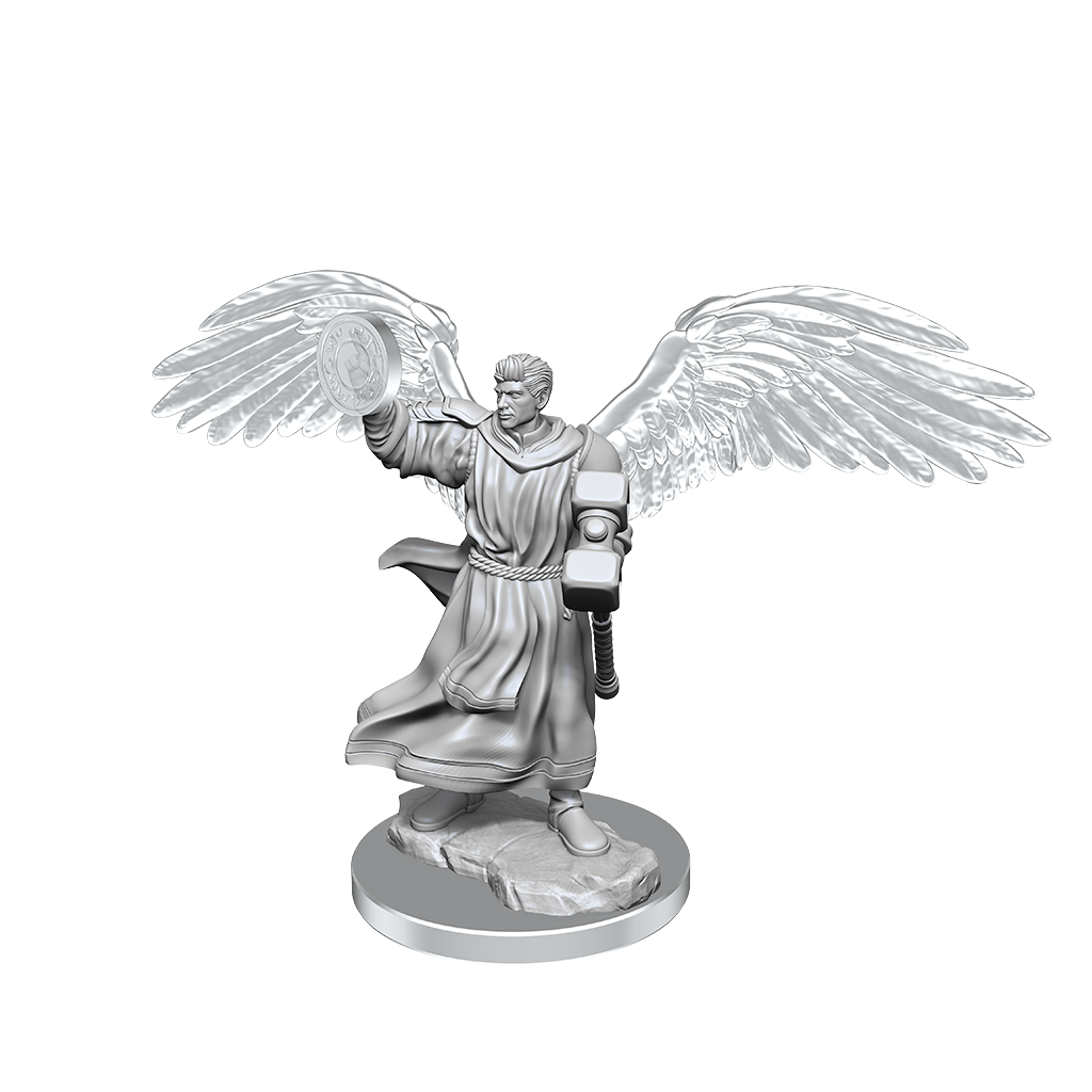 D&D Nolzur's Mini: Aasimar Male Cleric