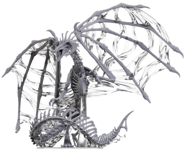 D&D Nolzur's Mini: Black Dracolich