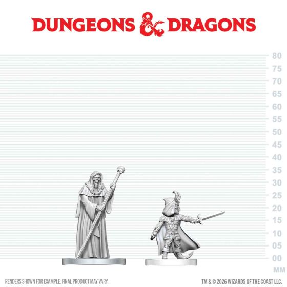 D&D Nolzur's Mini: Cultist of Bhaal & Cultist of Myrkul