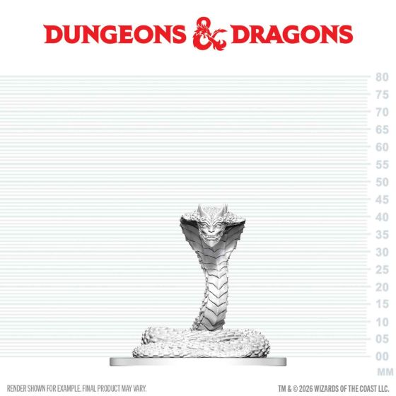 D&D Nolzur's Mini: Guardian Naga