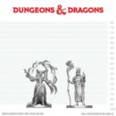D&D Nolzur's Mini: Human Druid & Elf Sorcerer