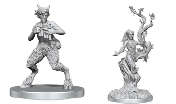 D&D Nolzur's Mini: Satyr & Dryad