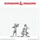 D&D Nolzur's Mini: Tiefling Bard & Dwarf Cleric