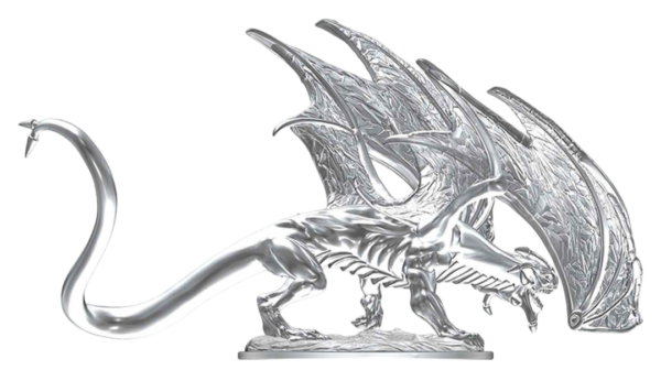 D&D Nolzur's Mini: Young Sapphire Dragon