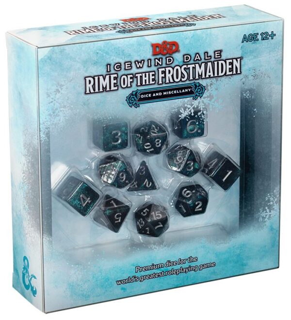 DD5 Icewind Dale: Rime of the Frostmaiden Dice Set