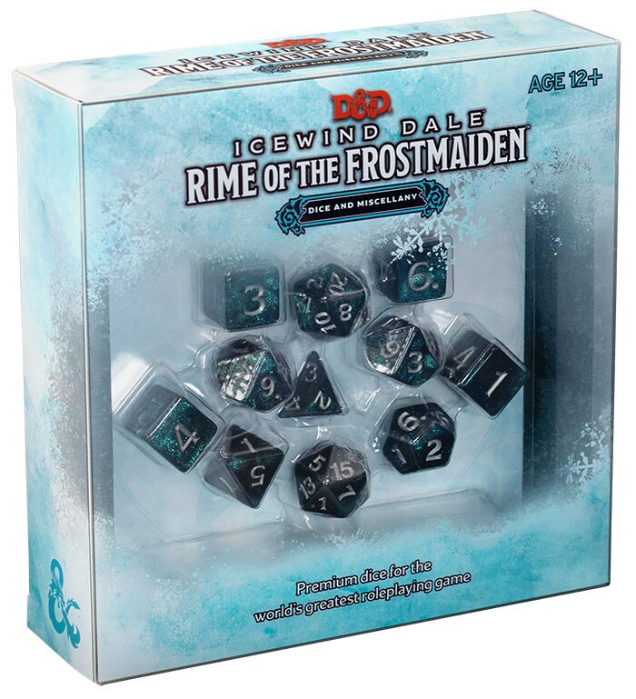DD5 Icewind Dale: Rime of the Frostmaiden Dice Set