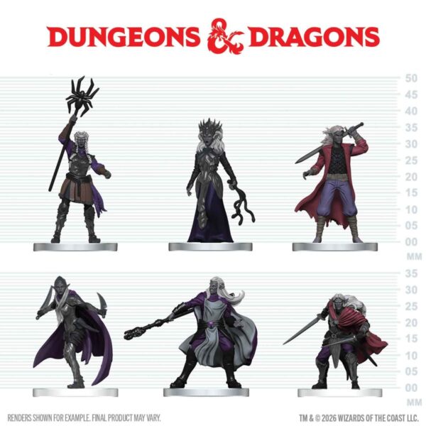 DD5 Icons: Drow Warband