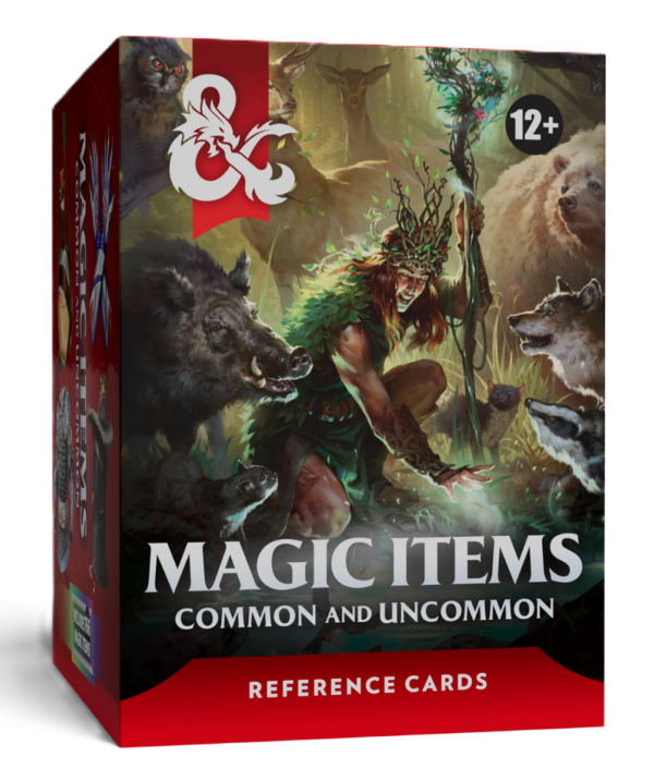 DD5 Reference Cards - Magic Items (Common and Uncommon)