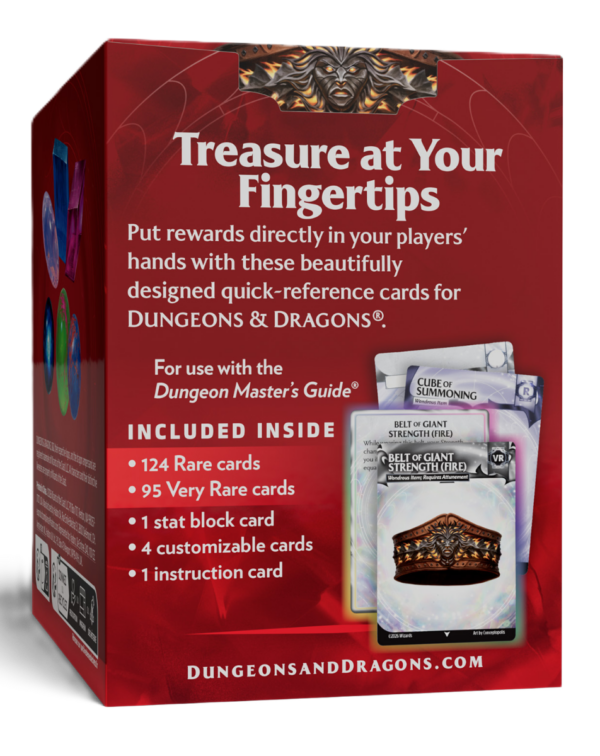 DD5 Reference Cards - Magic Items (Rare and Very Rare)