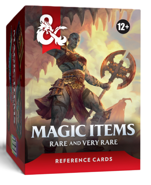 DD5 Reference Cards - Magic Items (Rare and Very Rare)