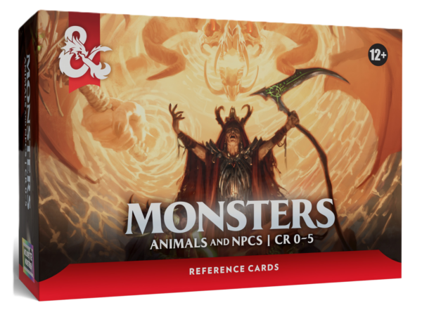 DD5 Reference Cards - Monsters (Animals and NPCs)