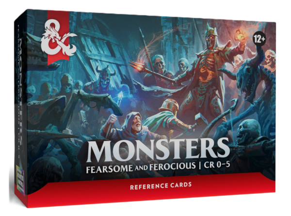 DD5 Reference Cards - Monsters (Fearsome and Ferocious)
