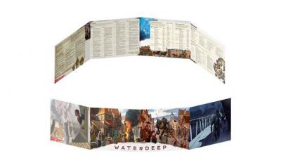DD5: Waterdeep Dragon Heist Dm Screen