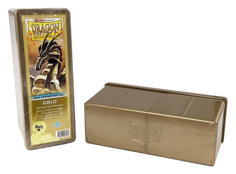 Dragon Shield Gold 4-Compartment Box