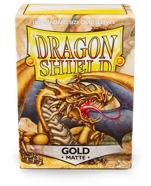 Dragon Shield Matte Gold