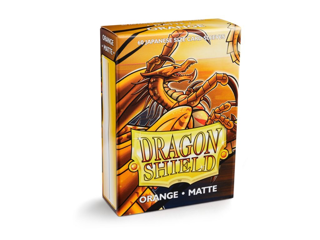 Dragon Shield Matte Orange Small