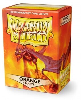 Dragon Shield Matte Orange