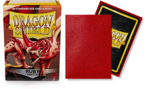 Dragon Shield Matte Ruby
