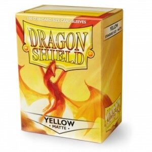 Dragon Shield Matte Yellow
