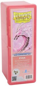 Dragon Shield Pink 4-Compartment Box