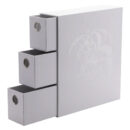 DS Fortress 3-Card Drawers White