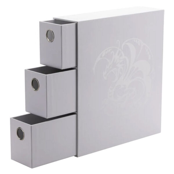 DS Fortress 3-Card Drawers White