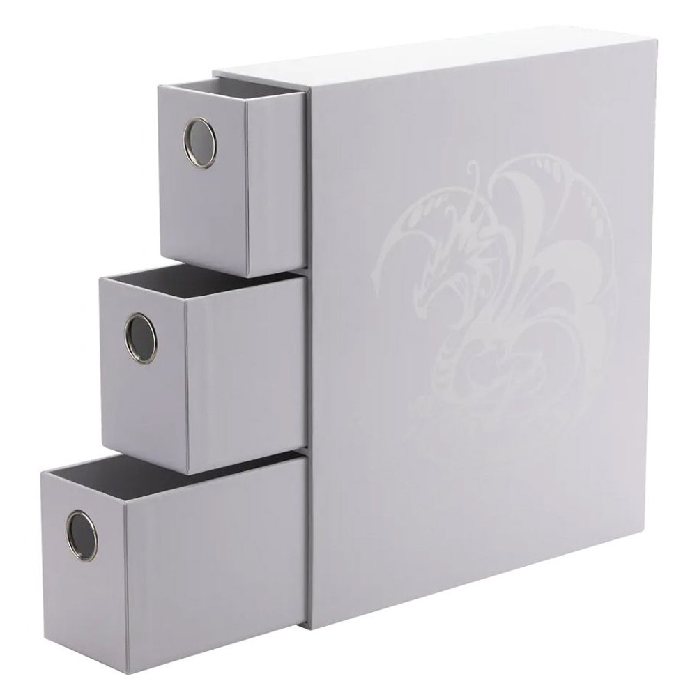 DS Fortress 3-Card Drawers White