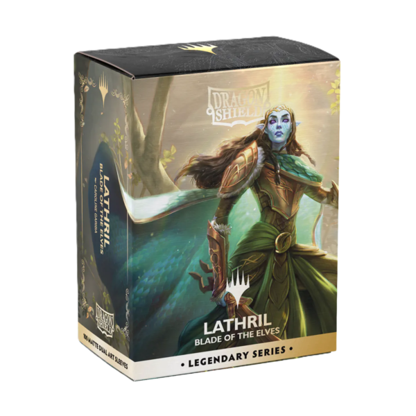 DS MTG Matte Dual Art Lathril, Blade of the Elves Sleeves 100ct