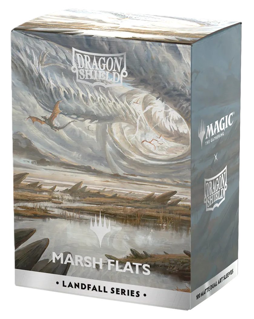 DS MTG Matte Dual Art Marsh Flats Sleeves 100ct