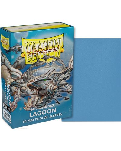 DS Small Matte Dual Lagoon Sleeves 60ct