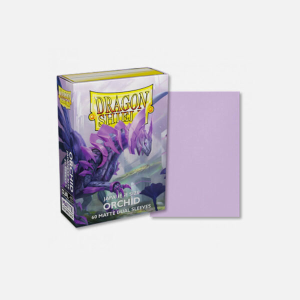 DS Small Matte Dual Orchid Sleeves 60ct